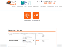 Tablet Screenshot of location-velo.fr